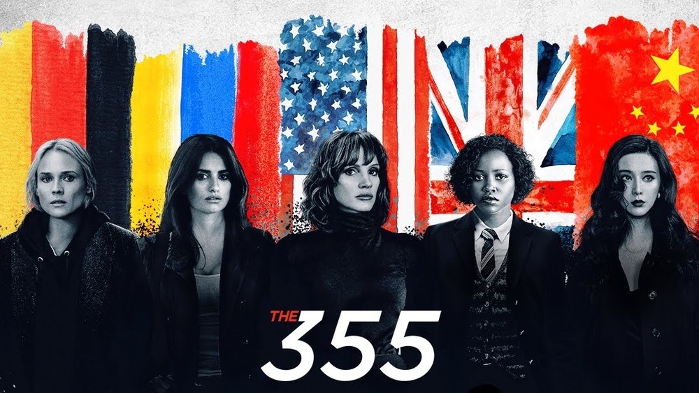 The 355 official film poster