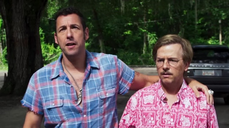 Adam Sandler, David Spade on an adventure