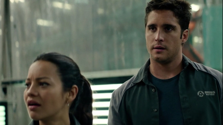 Diego Boneta & Natalia Reyes in Terminator: Dark Fate