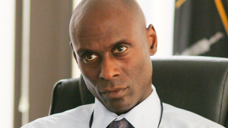 Lance Reddick in The Wire as Lt. Daniels