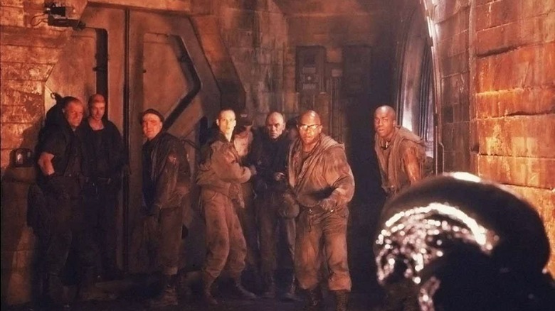 Alien 3 cast face off against runner xenomorph in Alien 3