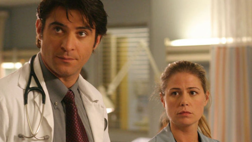 Goran Višnjić and Maura Tierney on ER