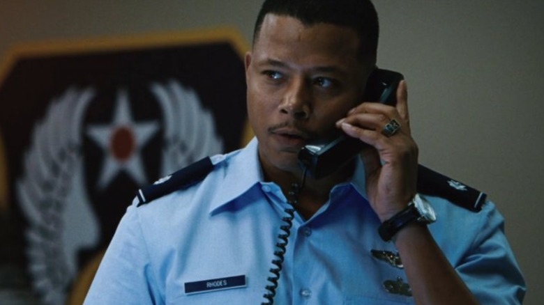 Terrence Howard as Rhodes in Iron Man