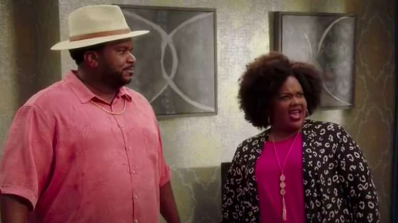 Nicole Byer and Craig Robinson on Brooklyn Nine-Nine