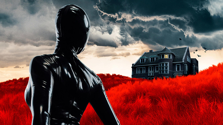 Rubber woman AHS Red Field Murder House