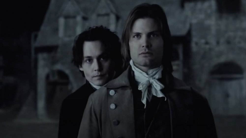 Johnny Depp and Casper Van Dien in Sleepy Hollow