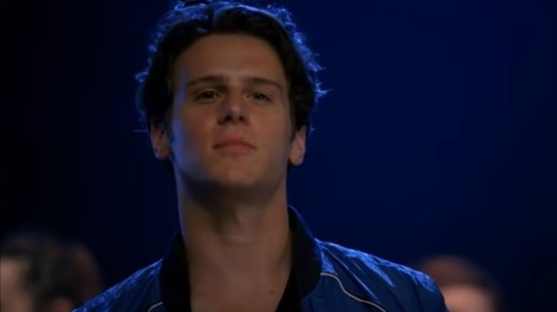 Jonathan Groff sizing up the competition