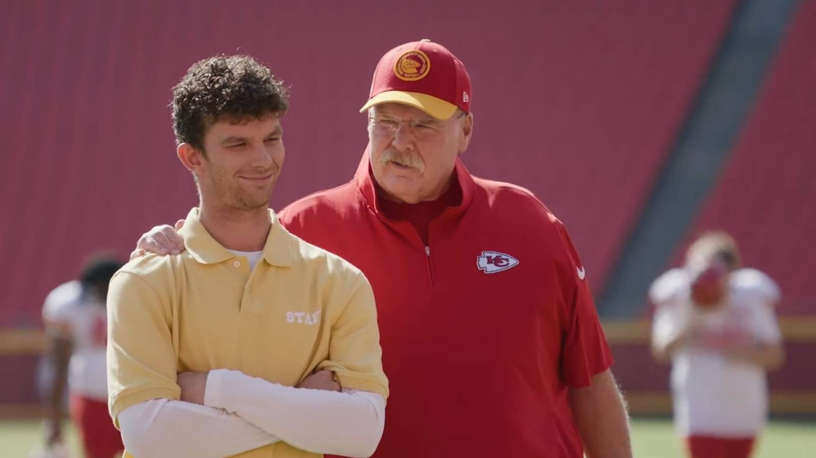 Why Andy Reid's Snickers Commercial Feels So Familiar