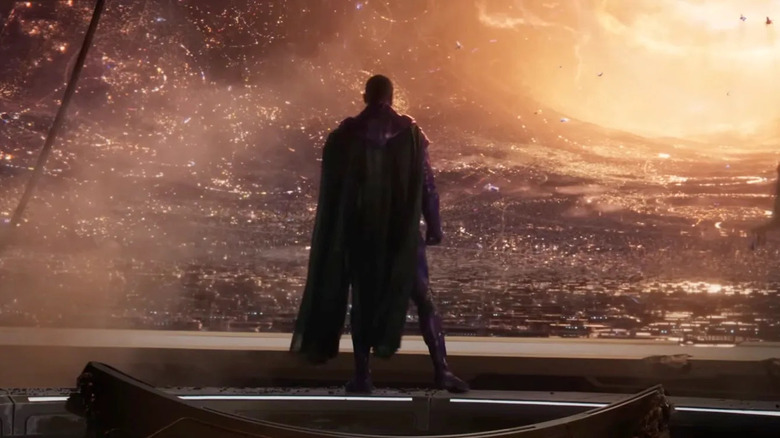 Kang the Conqueror seen from behind