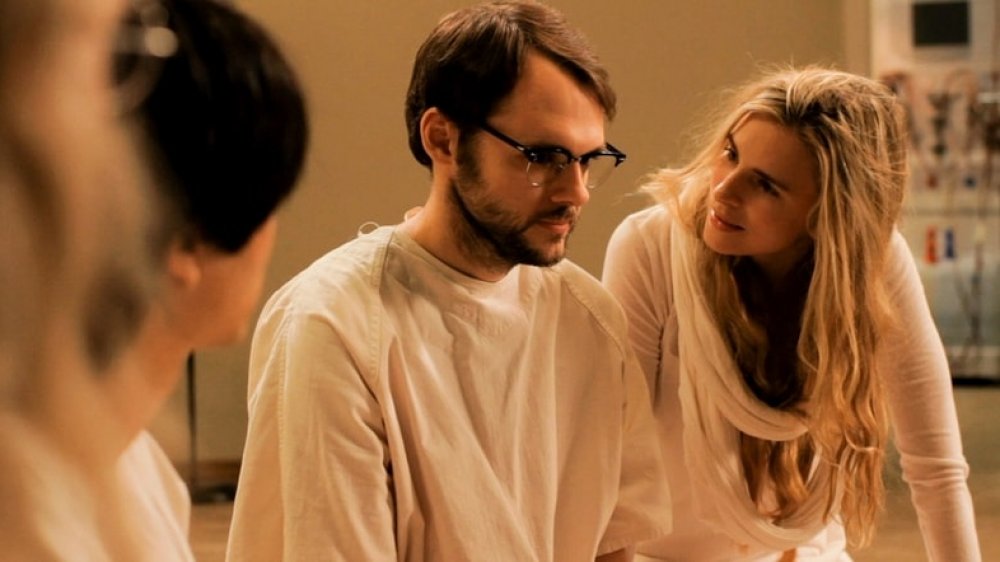 Christopher Denham and Brit Marling in Sound of My Voice