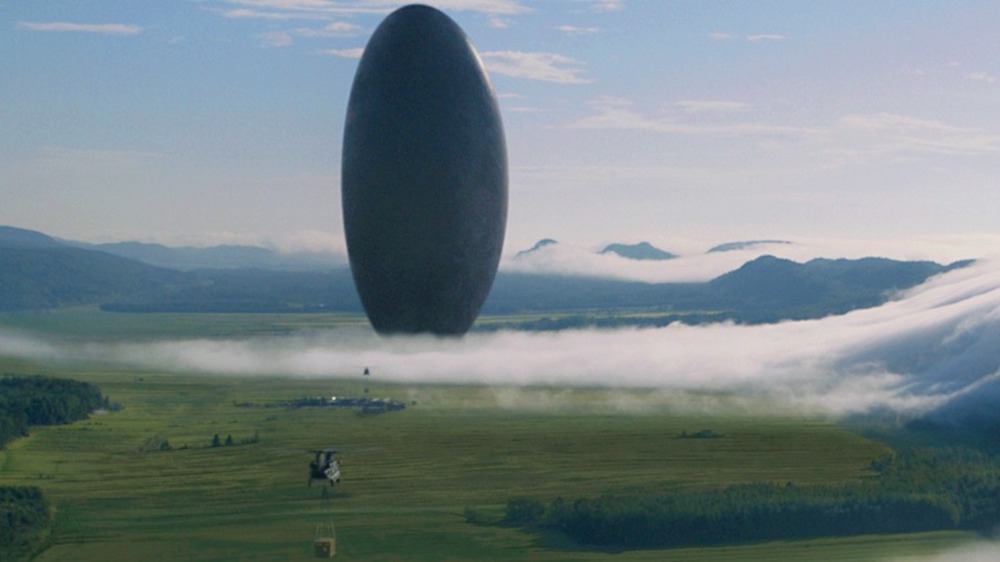 The alien ship in Arrival