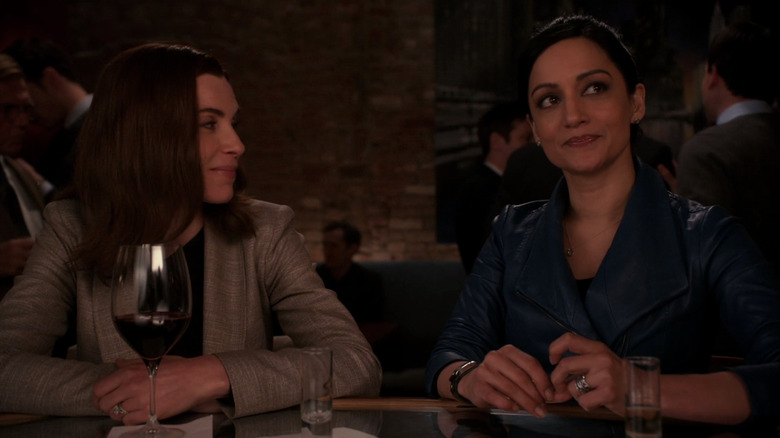 Julianna Margulies Archie Panjabi The Good Wife