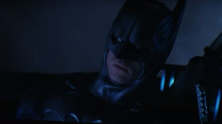 Batman in the Batwing