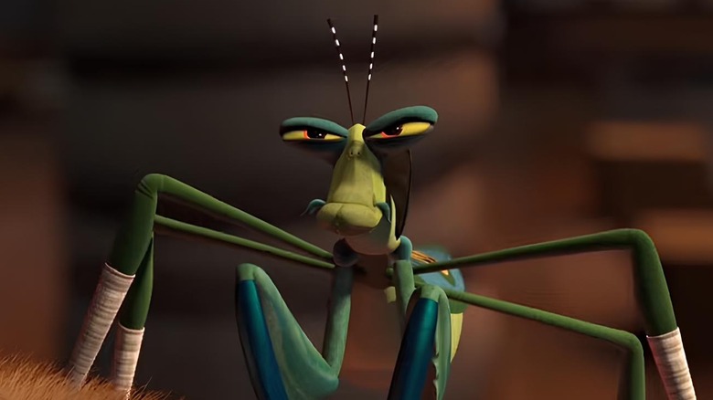 Mantis looking angry