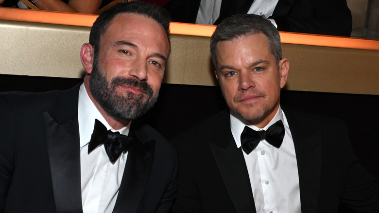 Ben Affleck Matt Damon smiling