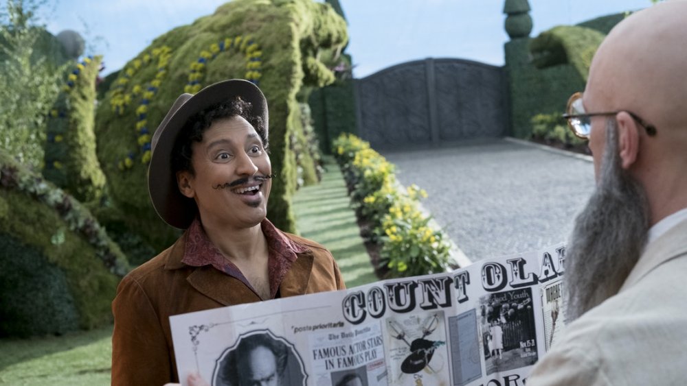 Aasif Mandvi as Uncle Monty in A Series of Unfortunate Events