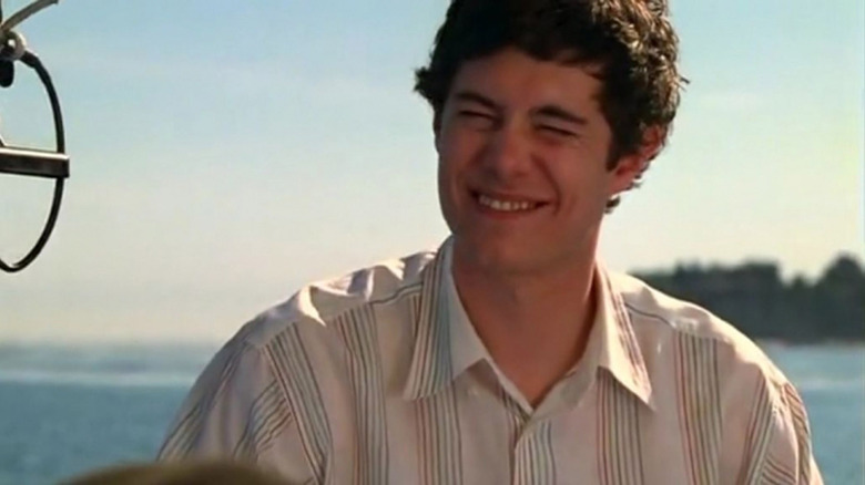 Seth Cohen aboard yacht