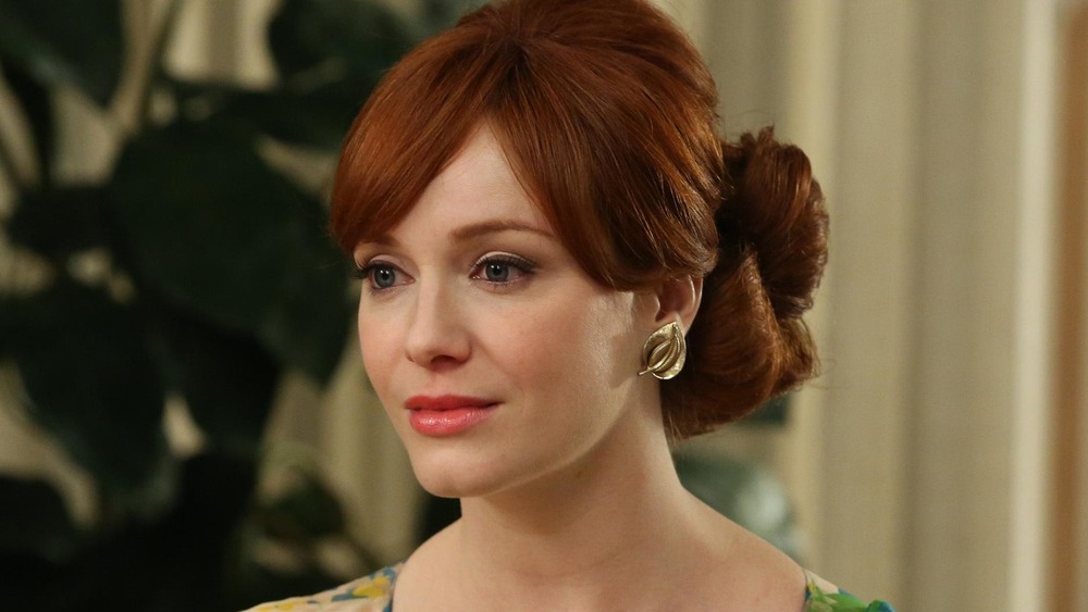 Christina Hendricks as Joan Holloway on Mad Men