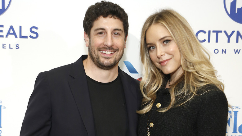 Jason Biggs and Jenny Mollen