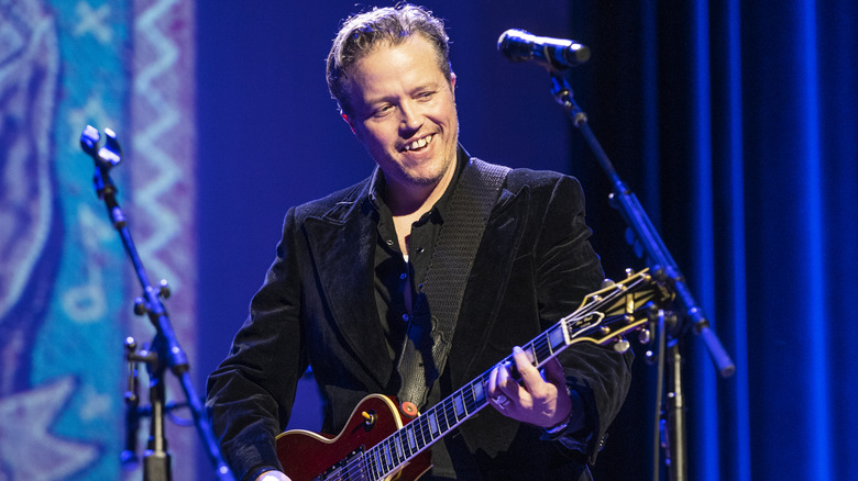 Jason Isbell playing guitar