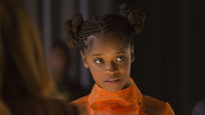 Letitia Wright as Shuri in Avengers: Infinity War