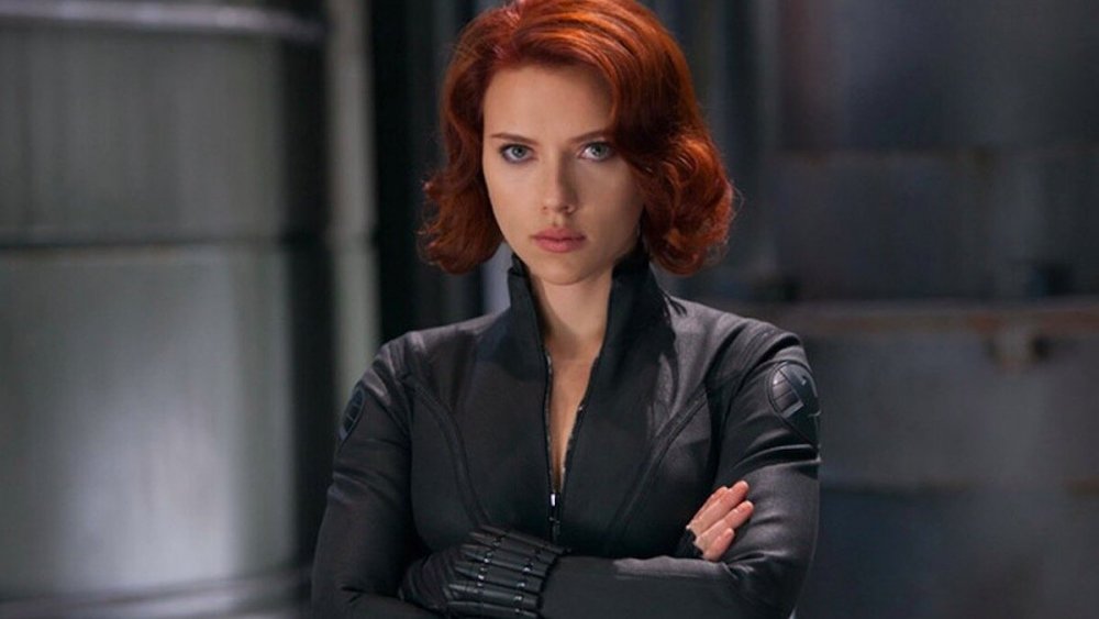 Scarlett Johansson as Natasha Romanoff, AKA Black Widow, in The Avengers