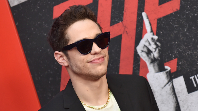 Pete Davidson attends a red carpet event