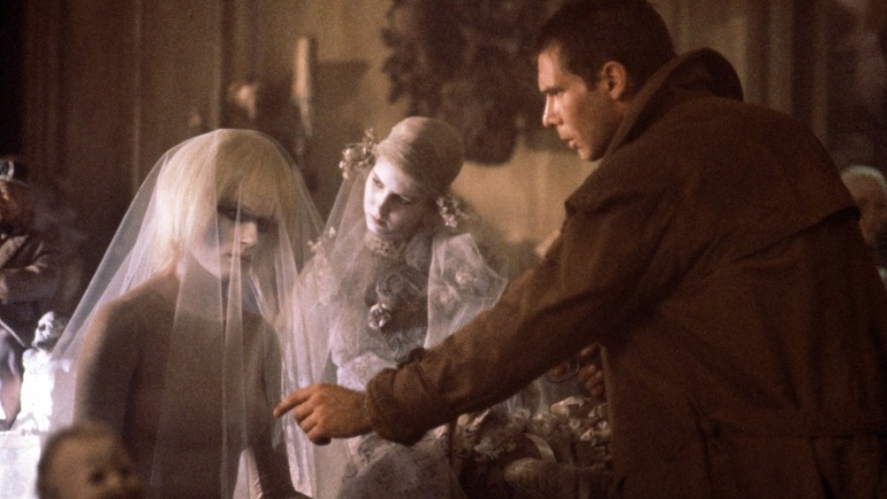 Harrison Ford and Daryl Hannah in Blade Runner