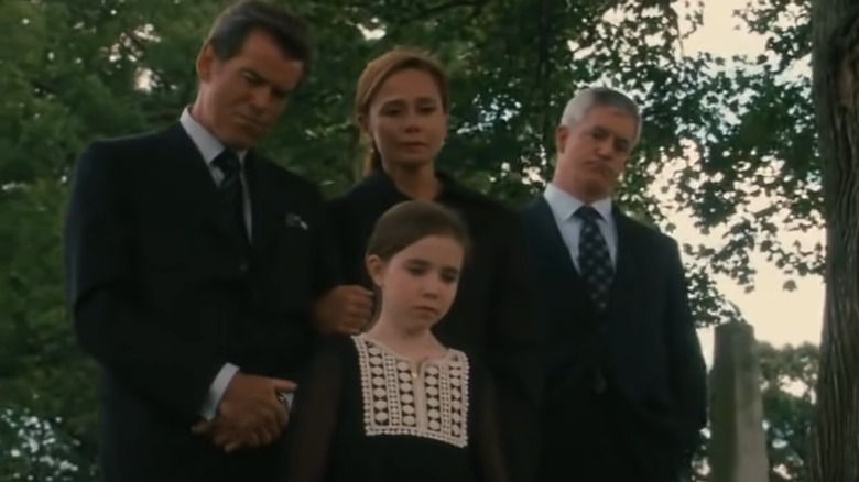 Tyler's family at his funeral in Remember Me