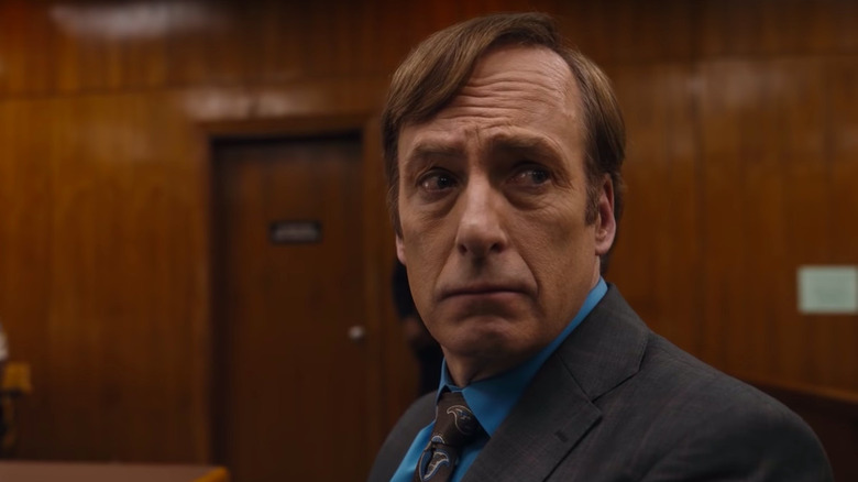 Saul Goodman looking stressed