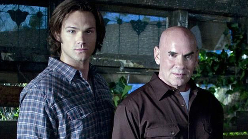 Mitch Pileggi and Jared Padalecki