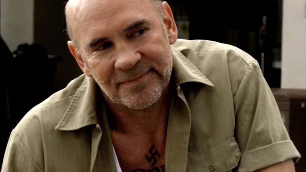 Mitch Pileggi with Nazi tattoos