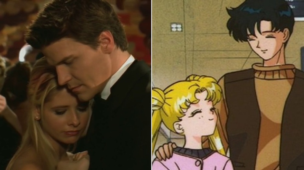 David Boreanaz in Buffy the Vampire Slayer, Sailor Moon