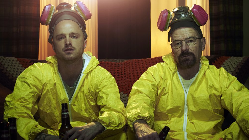 Aaron Paul and Bryan Cranston in Breaking Bad