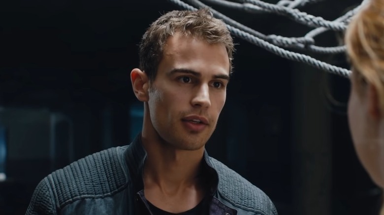 Tobias "Four" Eaton talks to Tris Prior