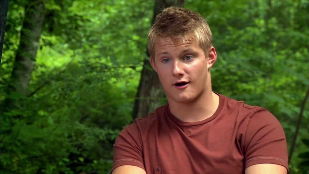 Alexander Ludwig plays Cato in The Hunger Games