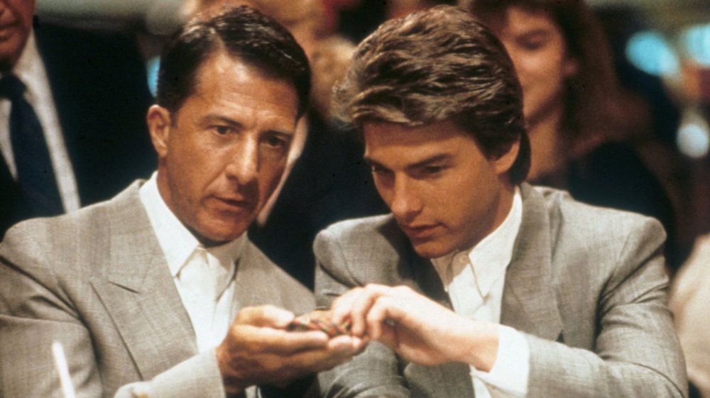 Dustin Hoffman and Tom Cruise in Rain Man