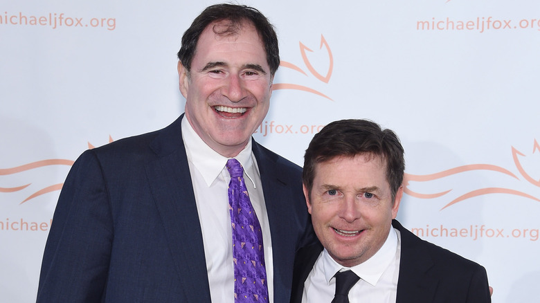 Richard Kind and Michael J. Fox