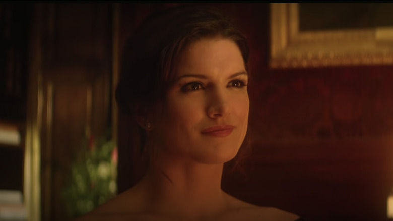 Gina Carano in Haywire smiling