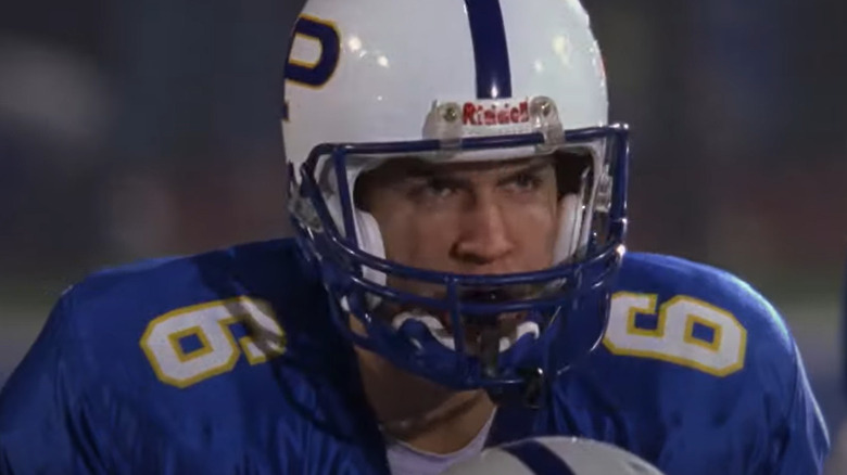 Scott Porter as Jason Street wearing football helmet