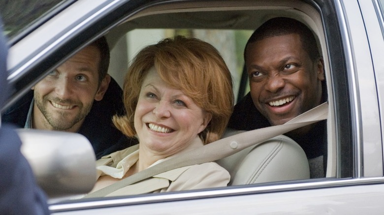 Pat Jr., Dolores, and Danny in car