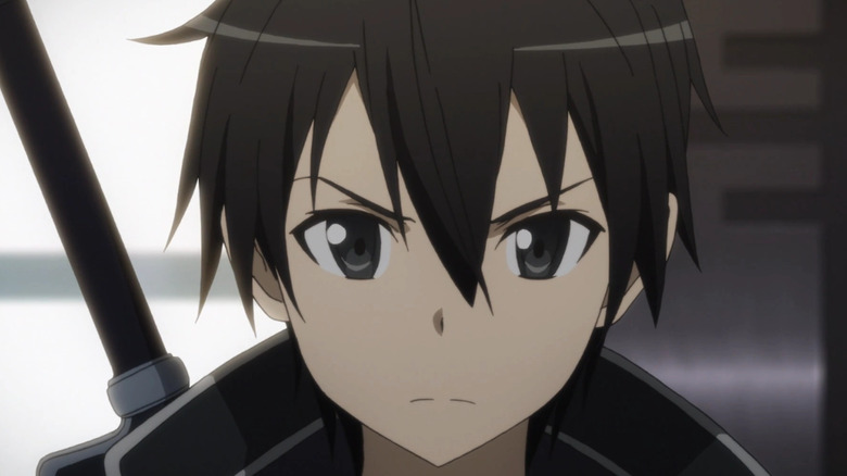 Kirigaya Kazuto intense stare