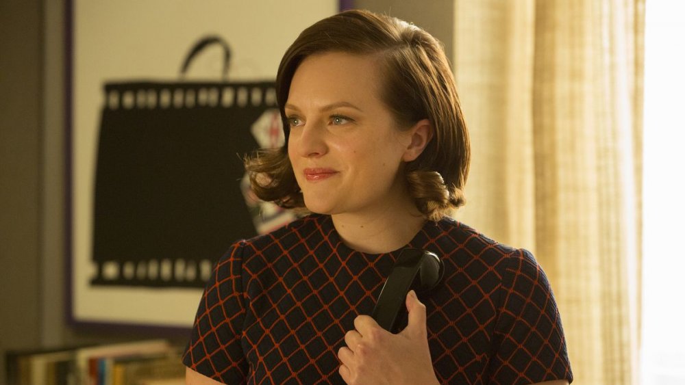 Elisabeth Moss as Peggy Olson on Mad Men