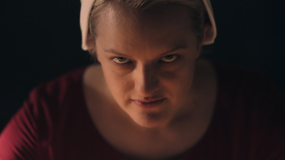 Elisabeth Moss in The Handmaid's Tale