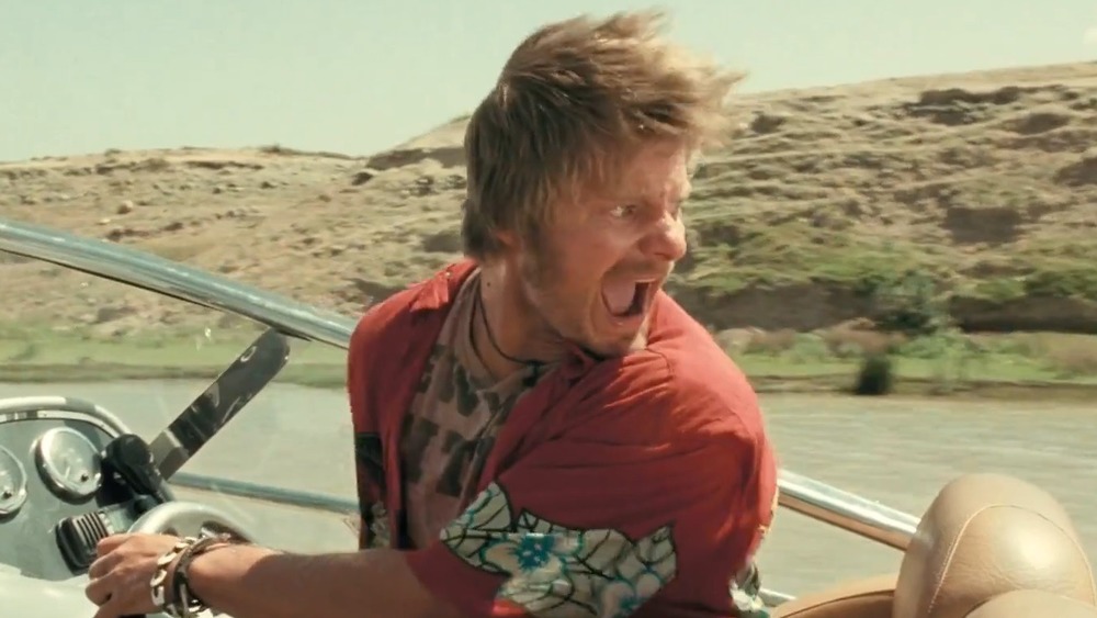 Steve Zahn Al Giordino yelling boat