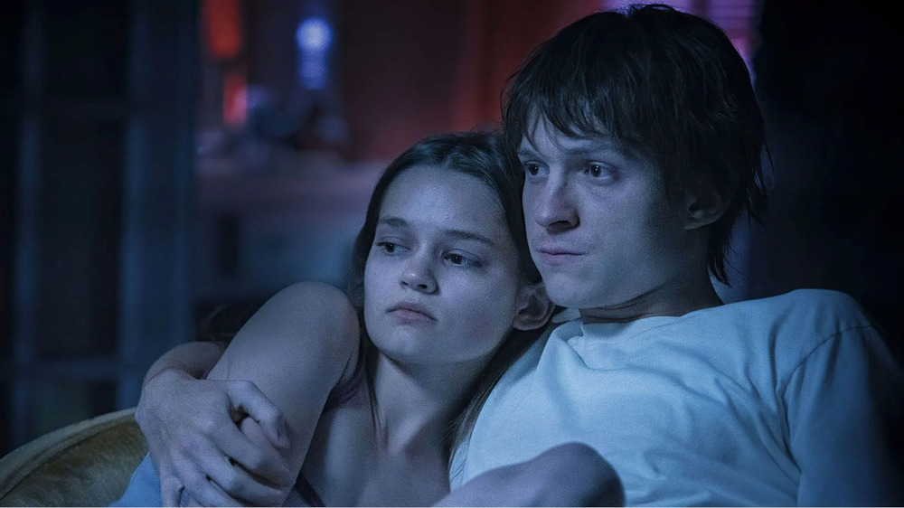 Ciara Bravo and Tom Holland in Cherry