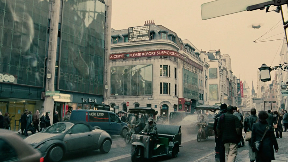 London streets, as seen in Children of Men