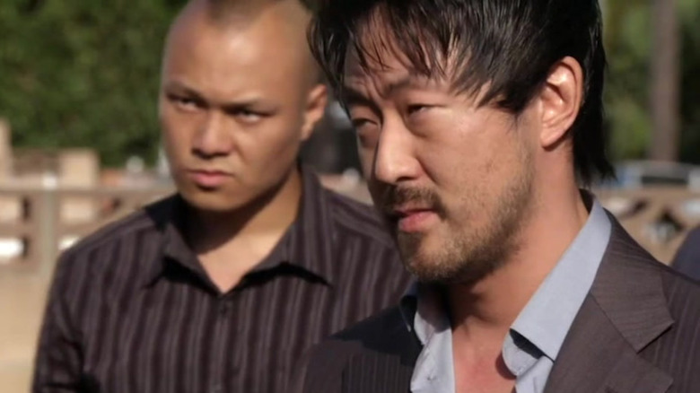 Henry Lin looking angry in Sons of Anarchy