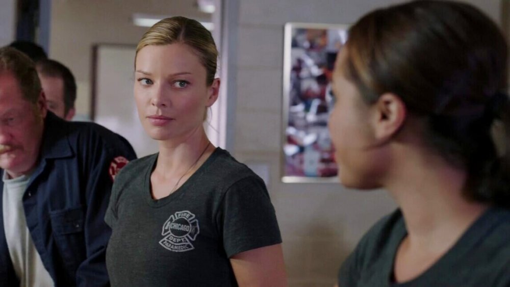 Lauren German as Leslie Shay on Chicago Fire