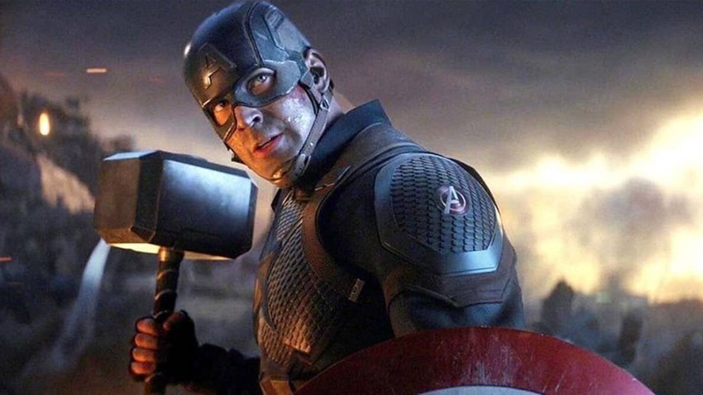 Cap finally wields mjolnir